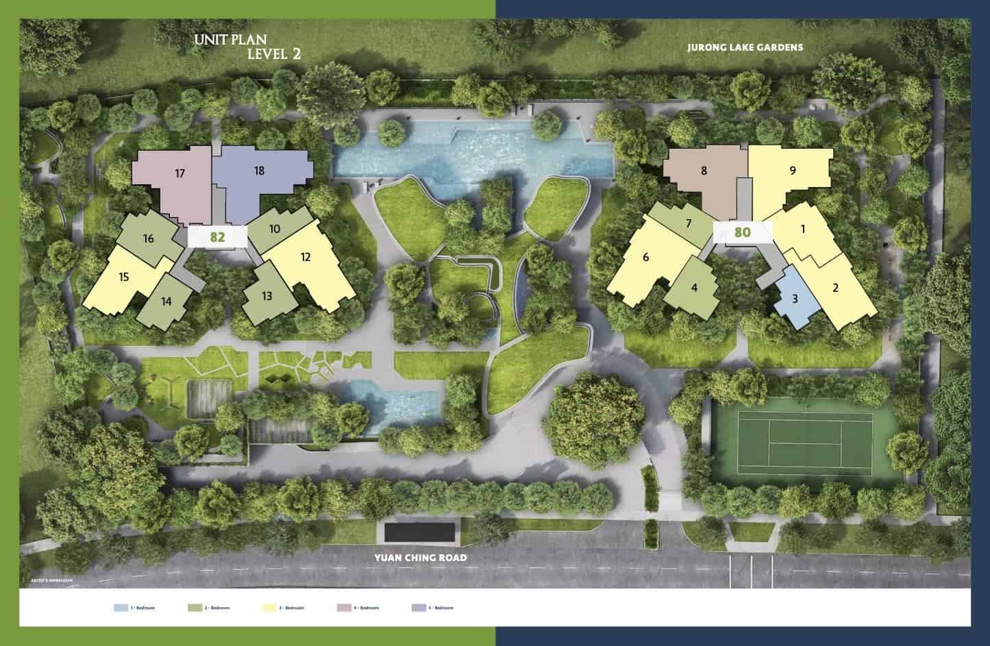 The Lakegarden Residences Site Plan 2